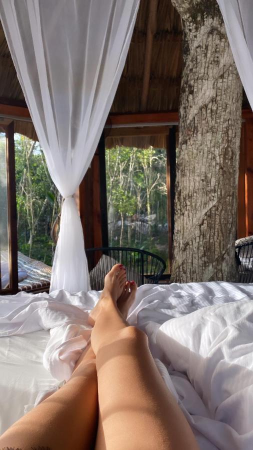 Nuscaa Boutique Tree House & Spa Hotel Пуерто Морелос Екстериор снимка